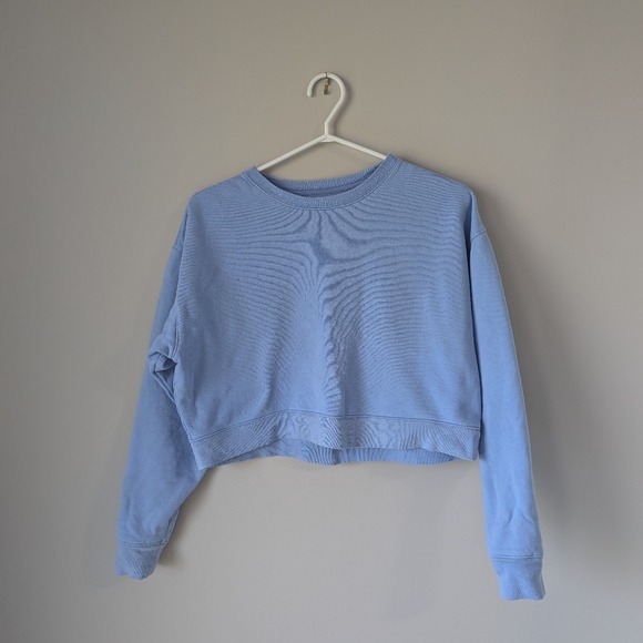 Girlfriend Collective Crop Sweatshirt - Picture 3 of 5